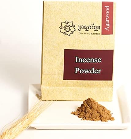 Crassna Khmer Cambodian Agarwood Incense Powder 50g