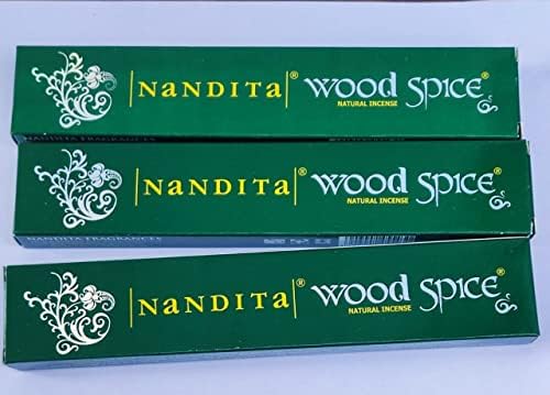 ATCUSA Nandita Wood Spice Incense Sticks 15 gm x 3