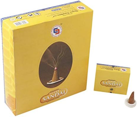 Satya Sandal Dhoop Cones 12 Packs