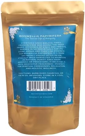 Pure Ethiopian Frankincense Resin 4 Oz Boswellia Papyrifera