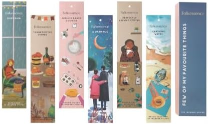 Folkculture Incense Sticks Pack of 6 Fall Scented 45 Min Burn Time