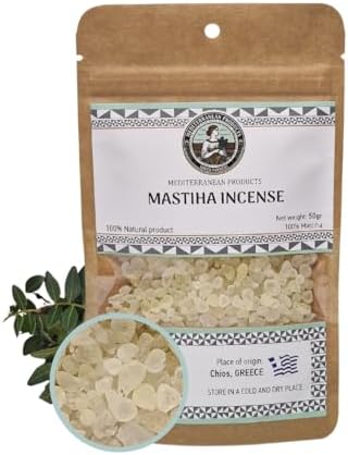 Mastihia Incense Resin Tears - Pure for Aromatherapy and Meditation