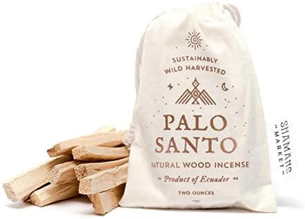 Shamans Market Palo Santo Incense Sticks - 2 oz Bag - Natural Purifying