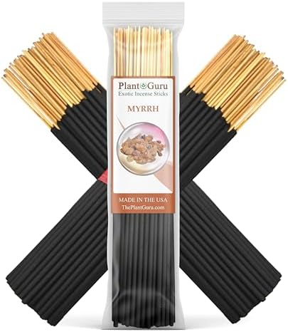Myrrh Exotic Incense Sticks 7 Inch - 85-100 Sticks Bundle
