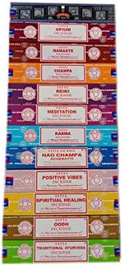 Satya Incense Set 15 Grams 12 Packs