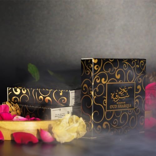Bakhoor Oud Sharqia Incense Bricks - 40g Pack of 03