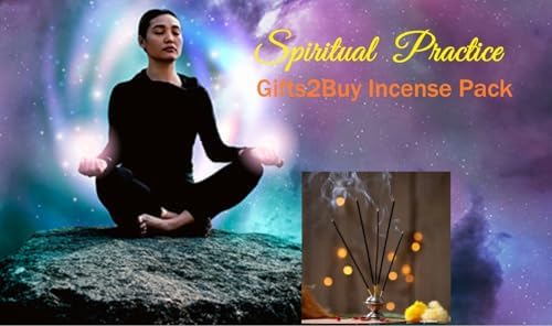 Gifts2buy Premium Incense Sticks Pack 4 Fragrances