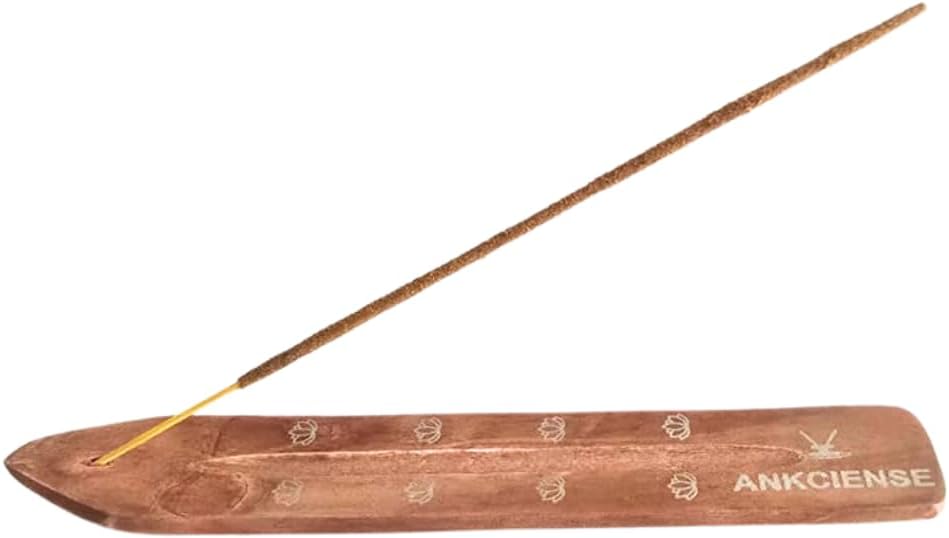 ANKCIENSE Incense Stick Holder with Satya Nag Champa Incense 15g