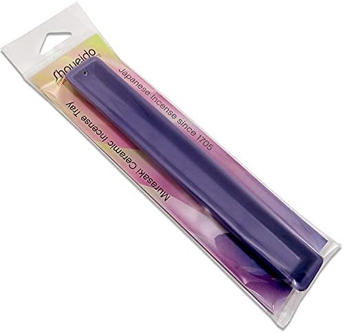 Shoyeido 825 Inch Ceramic Incense Tray Murasaki Purple