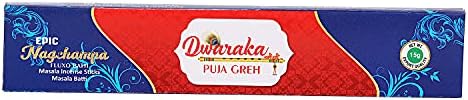 Dwaraka Nag Champa Incense Sticks 100 Count Natural