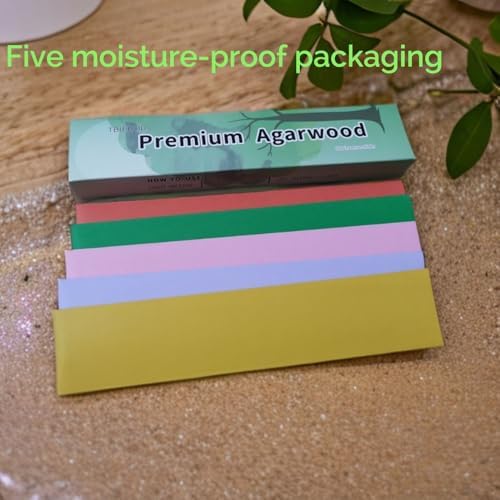 Agarwood Incense Sticks 120 Count Natural Low Smoke Organic