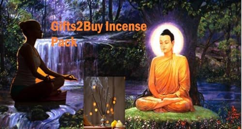 Gifts2buy Premium Incense Sticks Pack 4 Fragrances