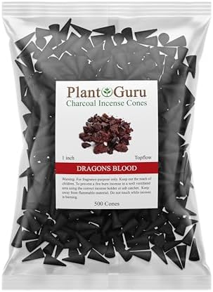 Dragons Blood Charcoal Incense Cones 1 Handmade