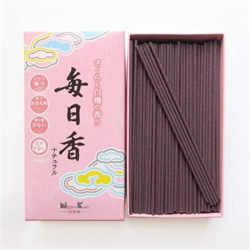 MAINICHI KOH Cherry Blossoms Sandalwood Incense 280 Sticks