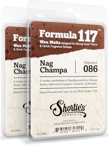 Shorties Candle Company Nag Champa Wax Melts Multi Pack