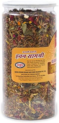 Tota Herbal Havan Samagri 400gm Jar for Pooja