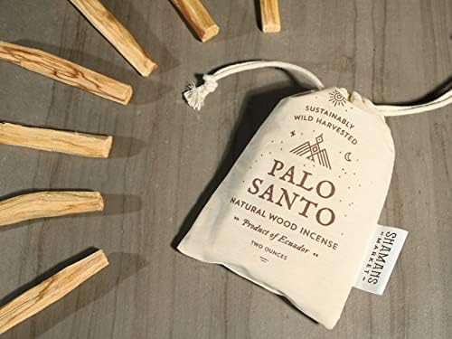 Shamans Market Palo Santo Incense Sticks - 2 oz Bag - Natural Purifying