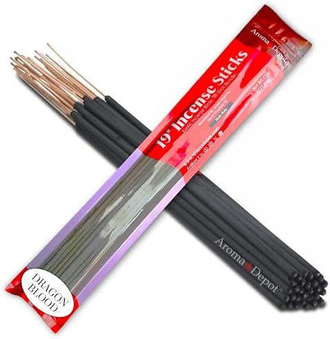 Aroma Depot 19 Dragon Blood Incense Sticks Bundle