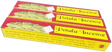 GKCO Potala Incense 60 Sticks 3 Boxes 6 Inches Long