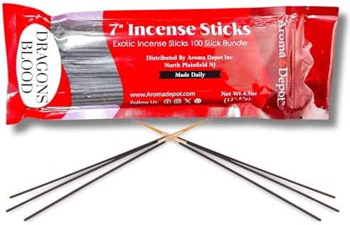 Aroma Depot Dragons Blood Incense Sticks 7 85 Count