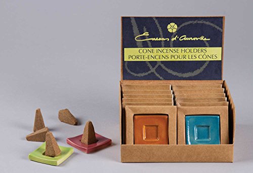 Maroma Eda Cone Incense Amber Gold 10 Count
