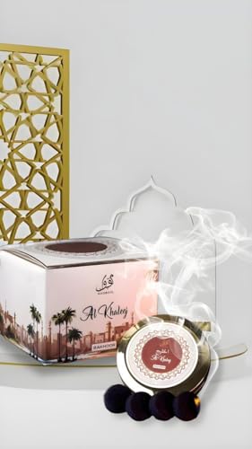 Maqbool Al Khaleej Bakhoor Incense 50g Luxury Jar