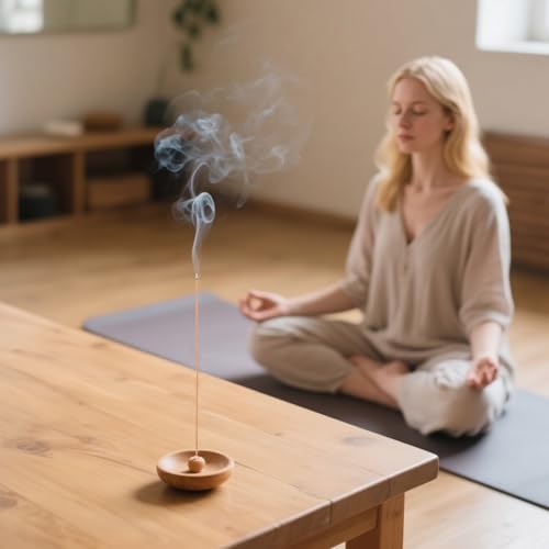 TOSAMC Sandalwood Incense Sticks 120pcs Natural Burn