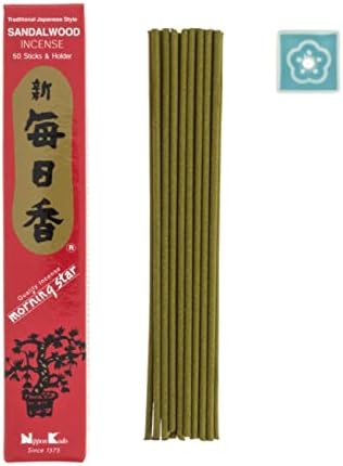 Nippon Kodo Morning Star Sandalwood Incense 50 Sticks