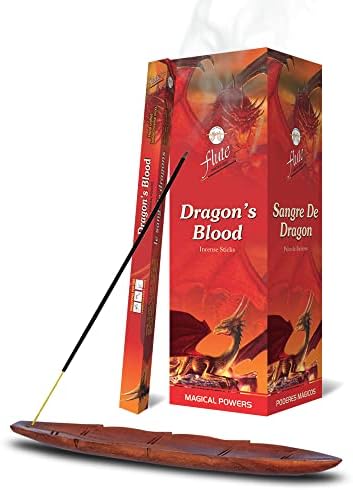 Flute Dragons Blood Incense Sticks 9 Inch 8 Sticks Per Pack