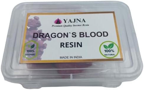 Yajna 100 Pure Dragons Blood Resin for Incense