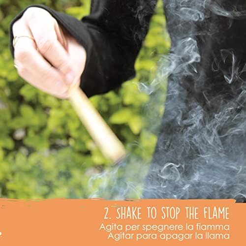 PALOSANTO - Palo Santo Incense Sticks 10cm 5 Pack Organic Wild Harvested
