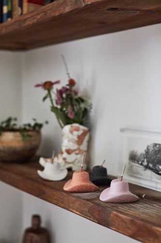 Paddywax Textured Ceramic Cowboy Hat Incense Burner