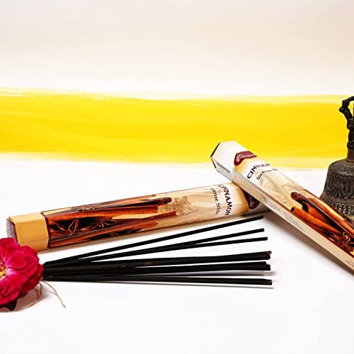 ARO VATIKA Cinnamon Hexa Incense Sticks Pack of 6