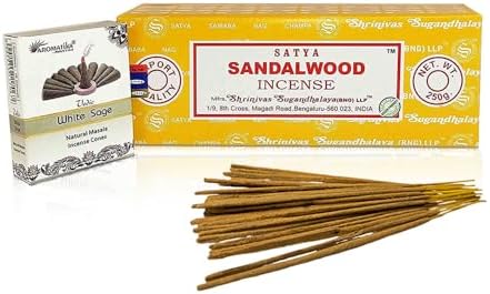 ARO VATIKA Satya Sai Baba Sandalwood Incense Sticks 250g