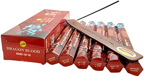 Dragon Blood Incense Sticks and Holder Bundle