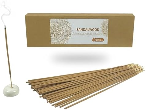Sandalwood Incense Sticks 100 Gm Pack Free Holder