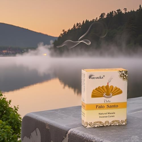 ARO VATIKA Vedic Palo Santo Incense Cones 120 in 12 Boxes