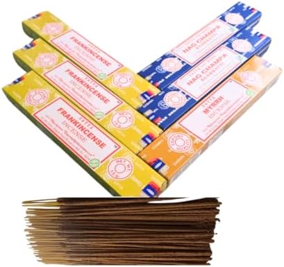 ANKCIENSE Incense Holder Pack of 3 with 90 Sticks 1