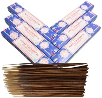 ANKCIENSE Incense Stick Holder with Satya Nag Champa Incense 15g
