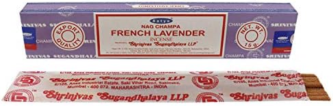SATYA Nag Champa French Lavender Incense Sticks