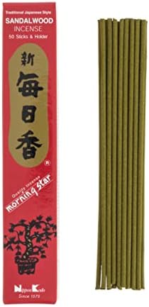 Nippon Kodo Morning Star Sandalwood Incense 50 Sticks