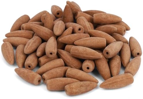 Yajna Patchouli Natural Incense Backflow Cones 20 Count