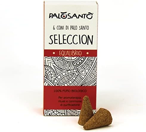 PALOSANTO - Natural Palo Santo Cones from Peru - 6 pcs