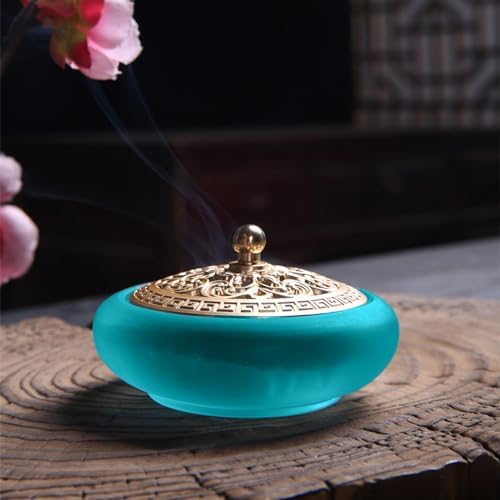 Powder Incense Burner Kit with Gift Box - Blue