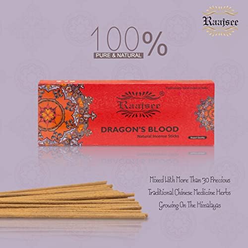 Raajsee Dragon Blood Incense Sticks 100 Gm Pack