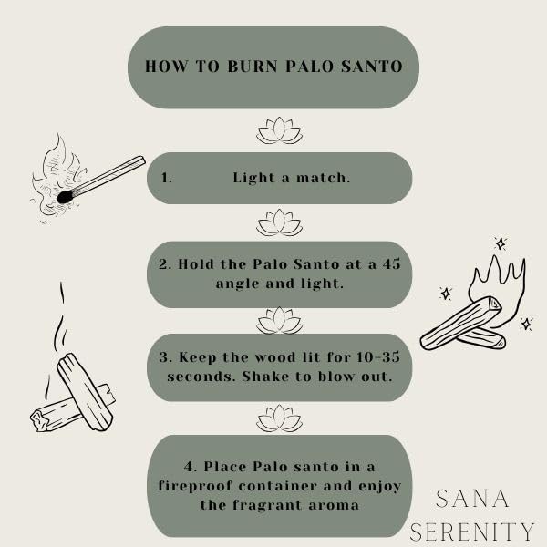 Palo Santo Incense Sticks - Pure Sustainable from Peru