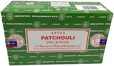 Satya Nag Champa Incense Sticks Patchouli Pack of 2