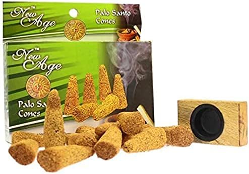 New Age Imports Palo Santo 12 Cones with Burner