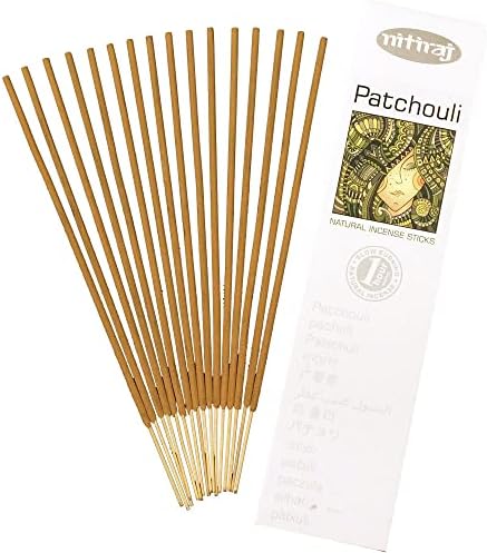 Nitiraj Platinum Natural Incense Sticks 1 Hour 2 Pack Patchouli