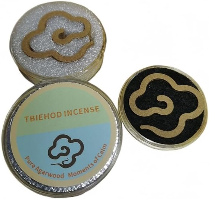 Natural Agarwood Incense Coils for Meditation and Home Fragrance